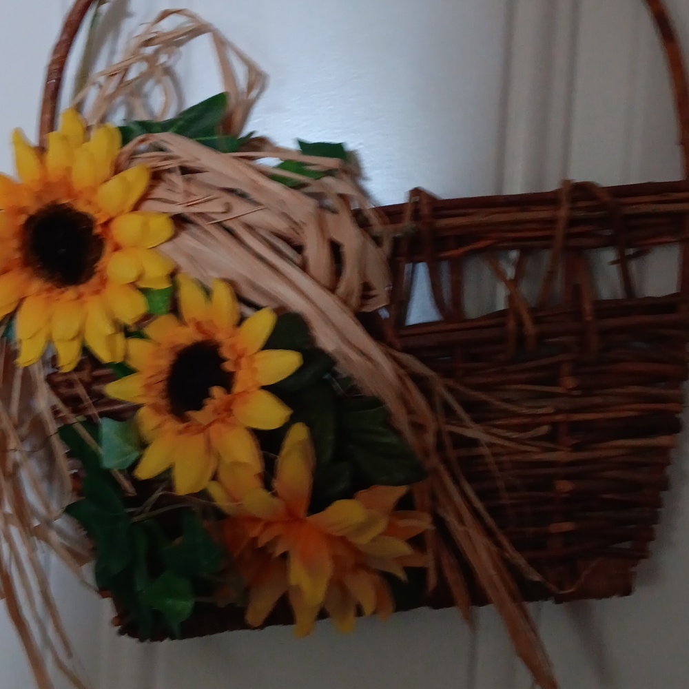 Brown Basket Decor